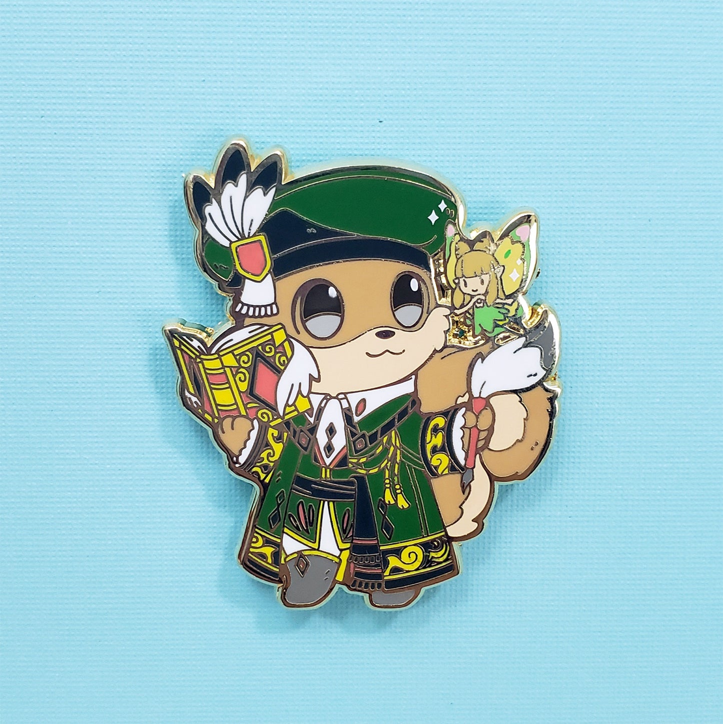 Warriors of Cute S1 Scholar Enamel Pin