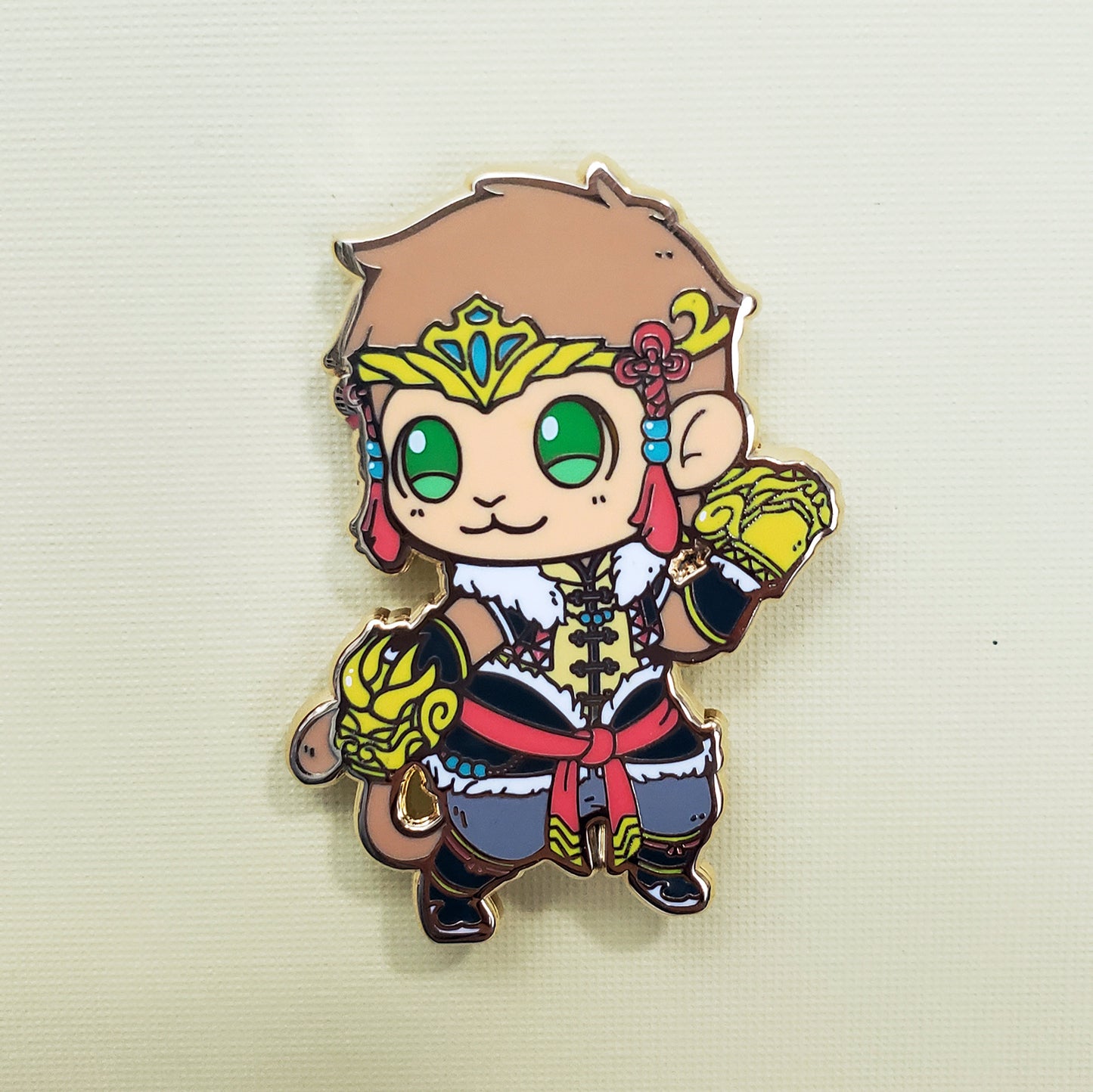 Warriors of Cute S1 Monk Enamel Pin
