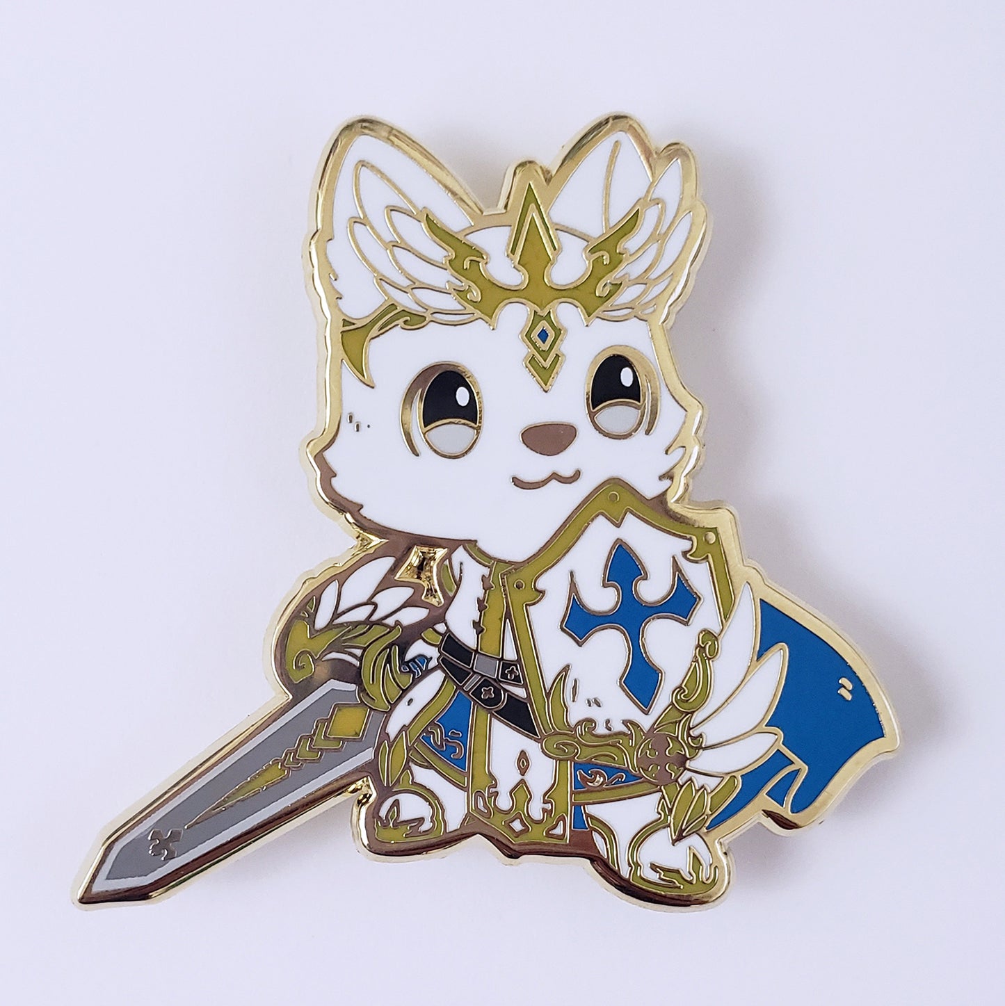 Warriors of Cute S1 Paladin Enamel Pin