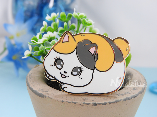 Fat Cat Minion Enamel Pin