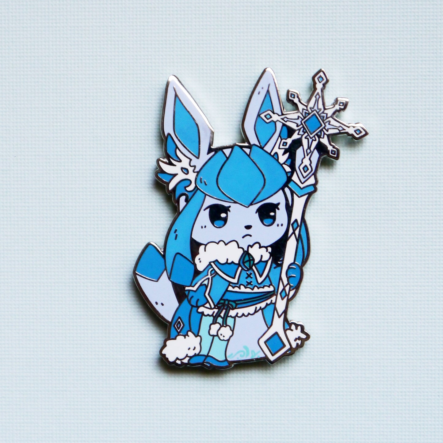 Elementalist Frost Mage Shiny Ver. Enamel Pin