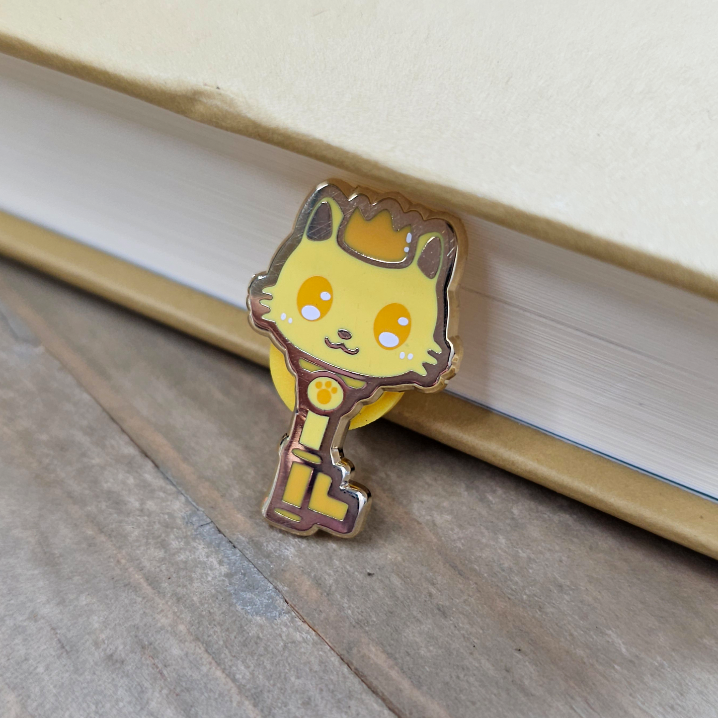 Magical Cat Key Mini Enamel Pin
