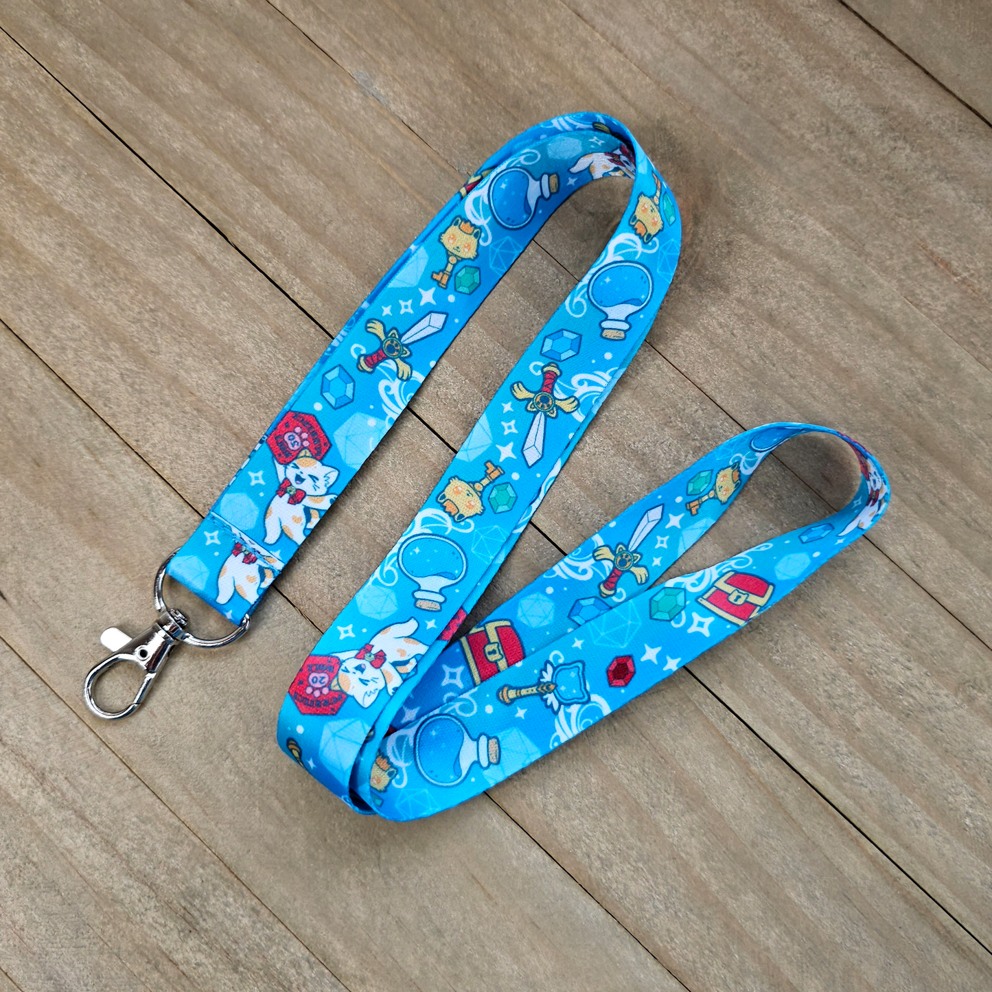 To the Dungeon DnD Lanyard