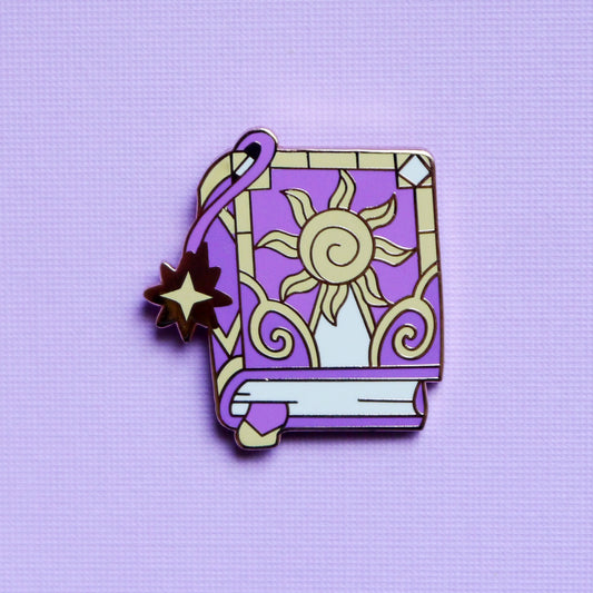 Elementalist Mystic Grimoire Mini Enamel Pin