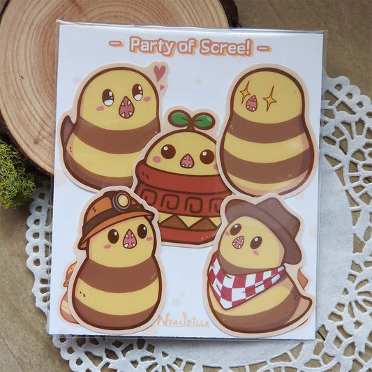 Scree Party Sticker Pack