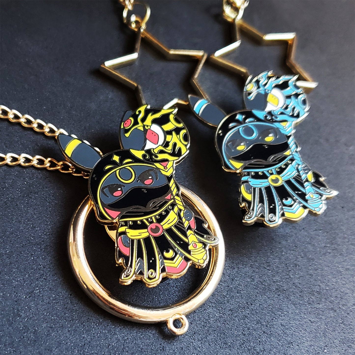 Elementalist Shadow Mage Enamel Pin
