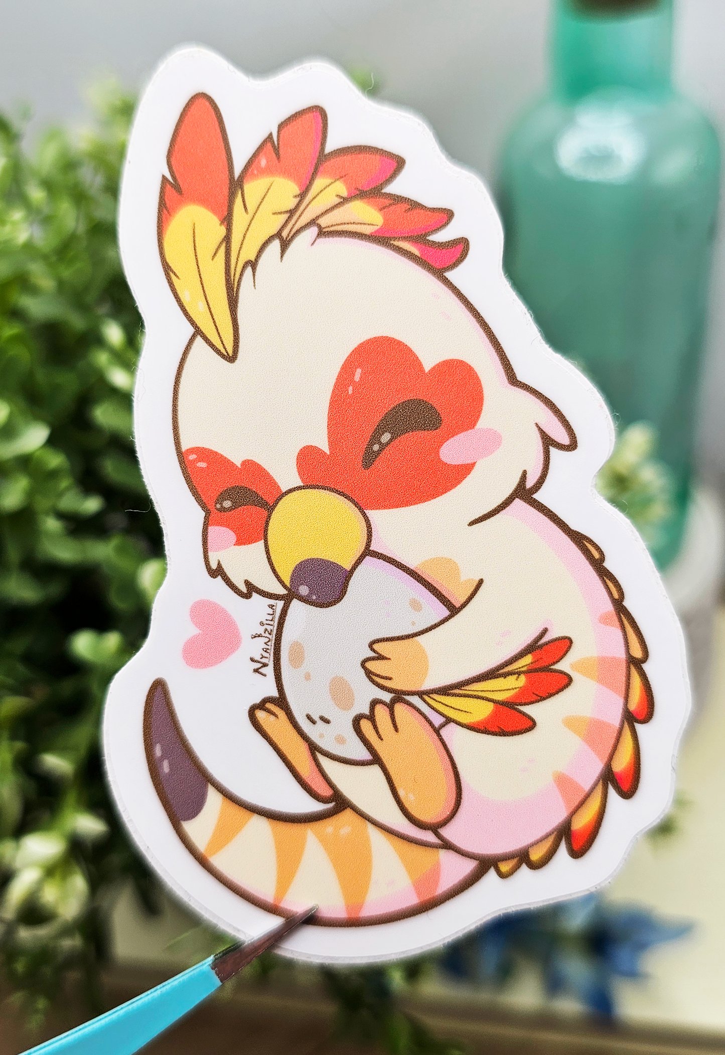 Chibi Kulu Ya Ku MH Vinyl Sticker