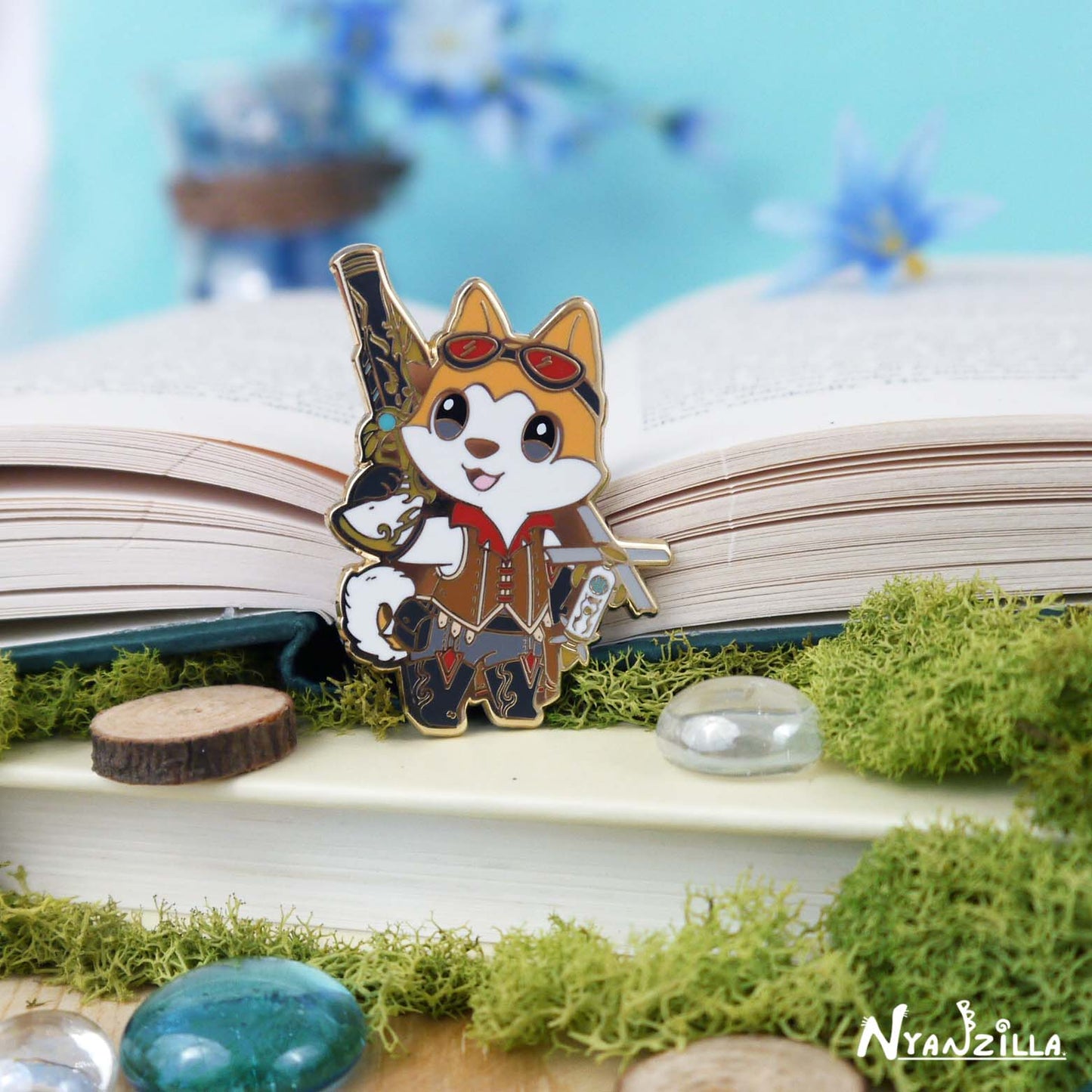Warriors of Cute S1 Machinist Enamel Pin