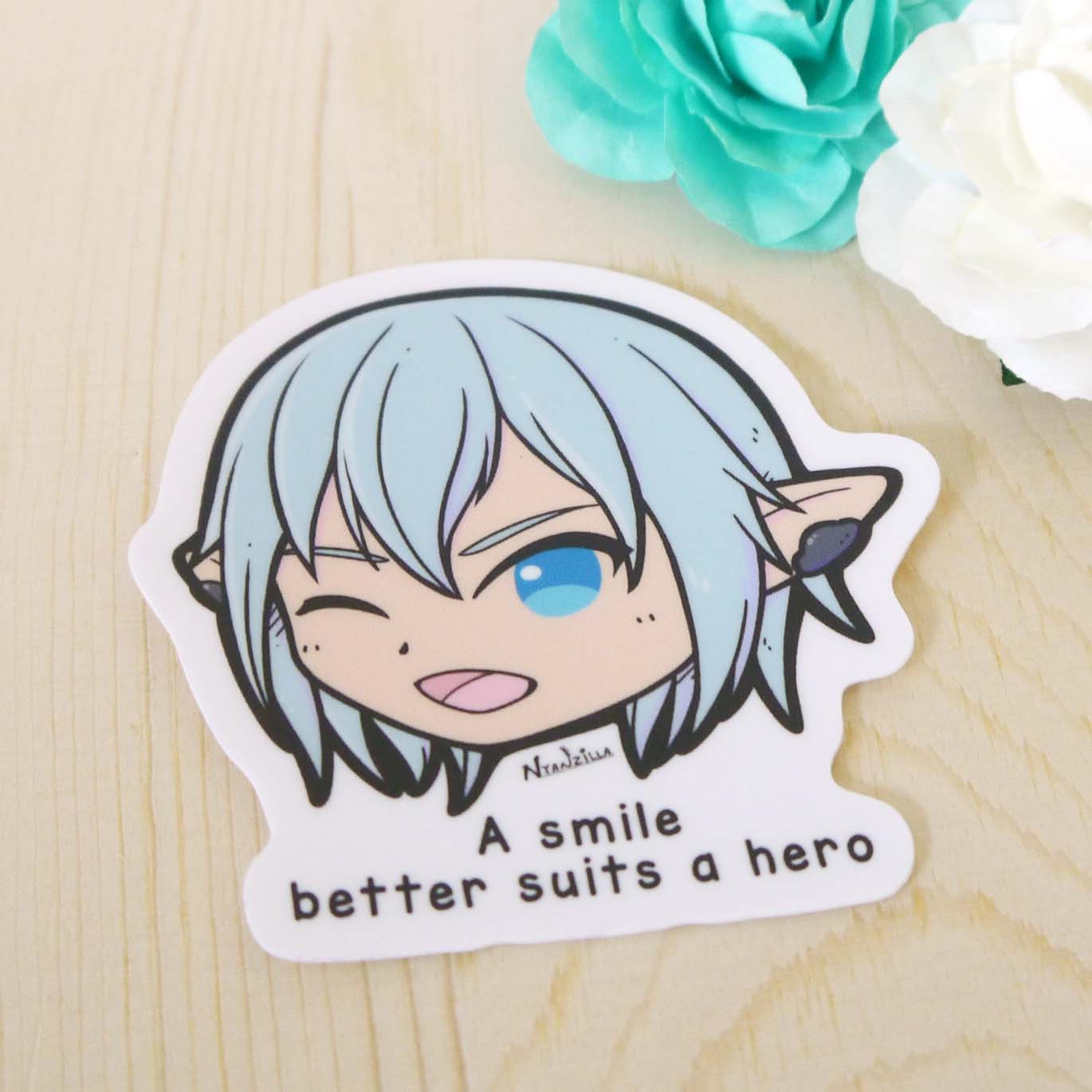 A Knight's Quote of the Day Vinyl Sticker
