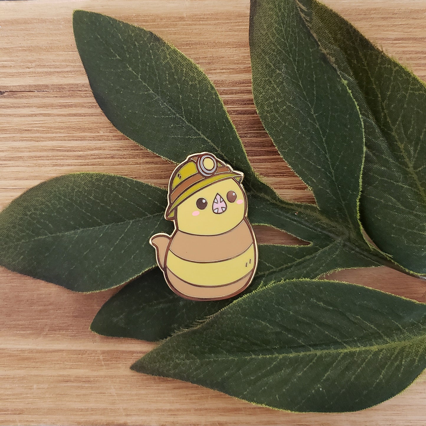 Behelmeted Serpent Ronka Enamel Pin