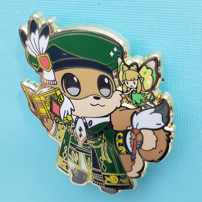 Warriors of Cute S1 Scholar Enamel Pin