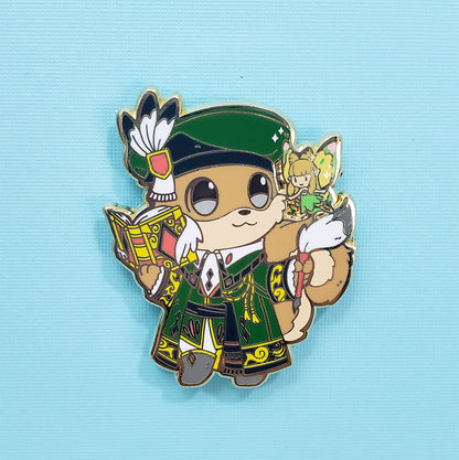 Warriors of Cute S1 Scholar Enamel Pin