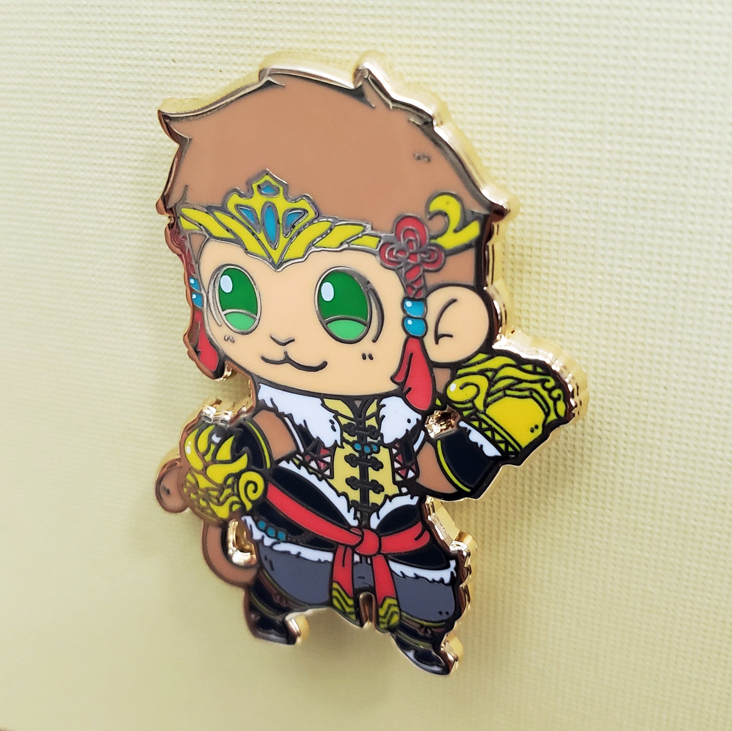 Warriors of Cute S1 Monk Enamel Pin