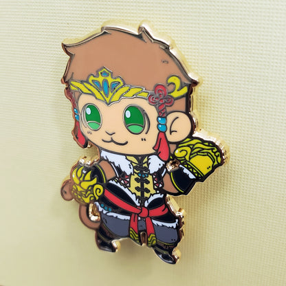 Warriors of Cute S1 Monk Enamel Pin