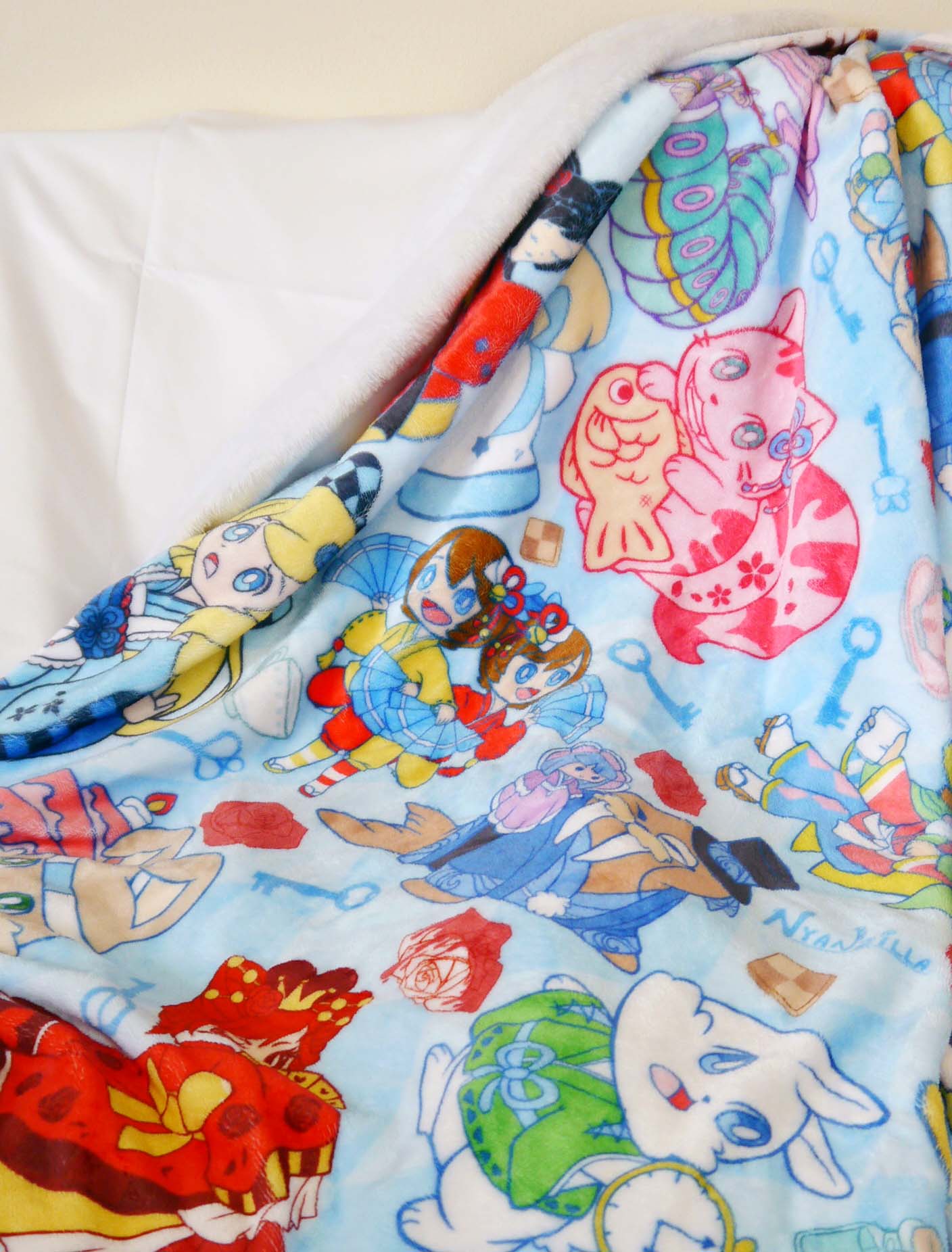 MADE TO ORDER Alice in Kyoto Wonderland Blanket