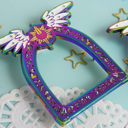 Moonlight Magic Celestial Gateway Enamel Pin