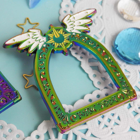Moonlight Magic Celestial Gateway Enamel Pin