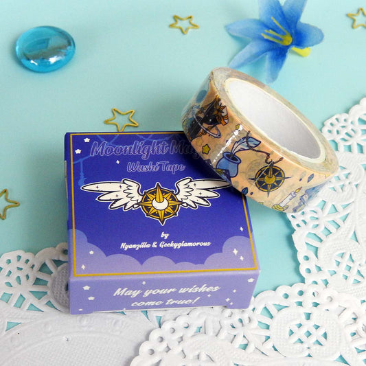 Moonlight Magic Mage Table Washi Tape