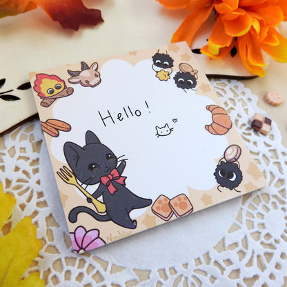 JiJi's Little Cafe Notepad