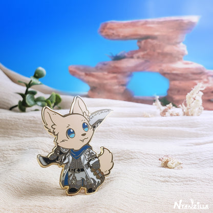 Warrior of Cute S1 Gunbreaker Enamel Pin