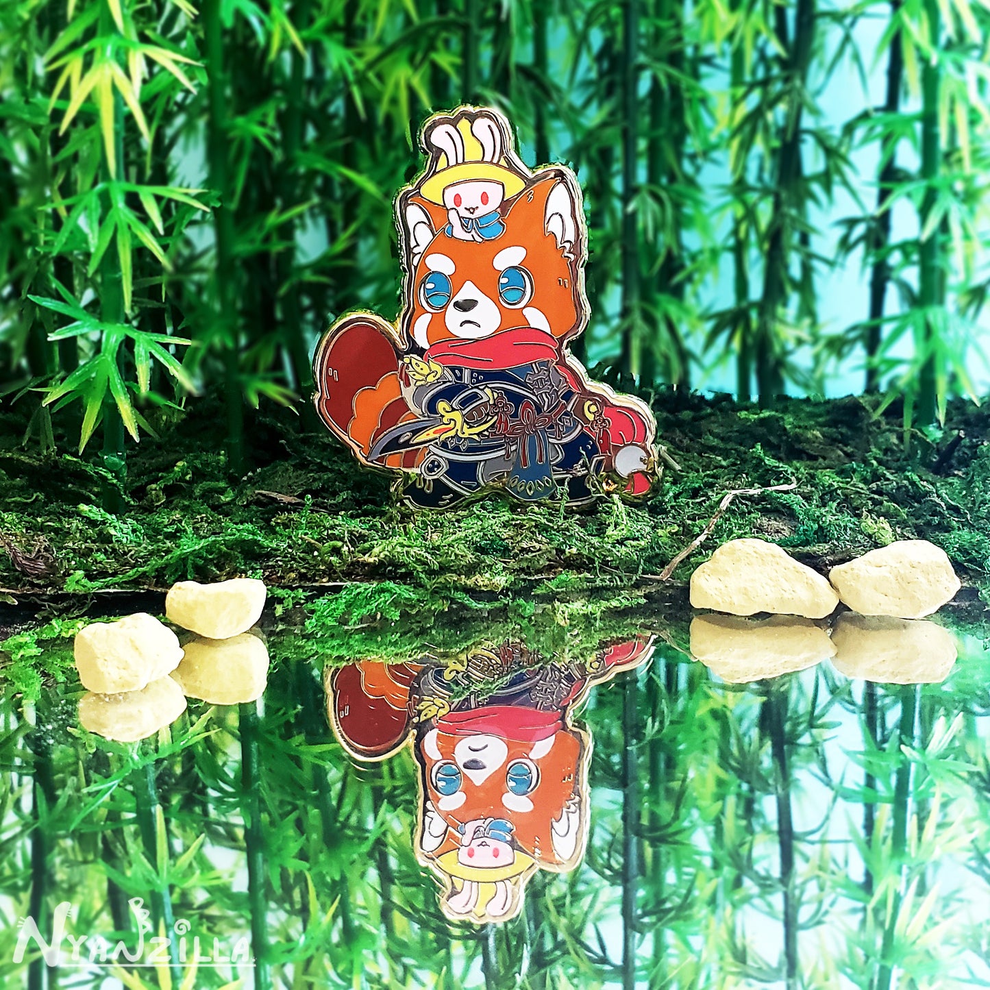 Warriors of Cute S1 Ninja Enamel Pin