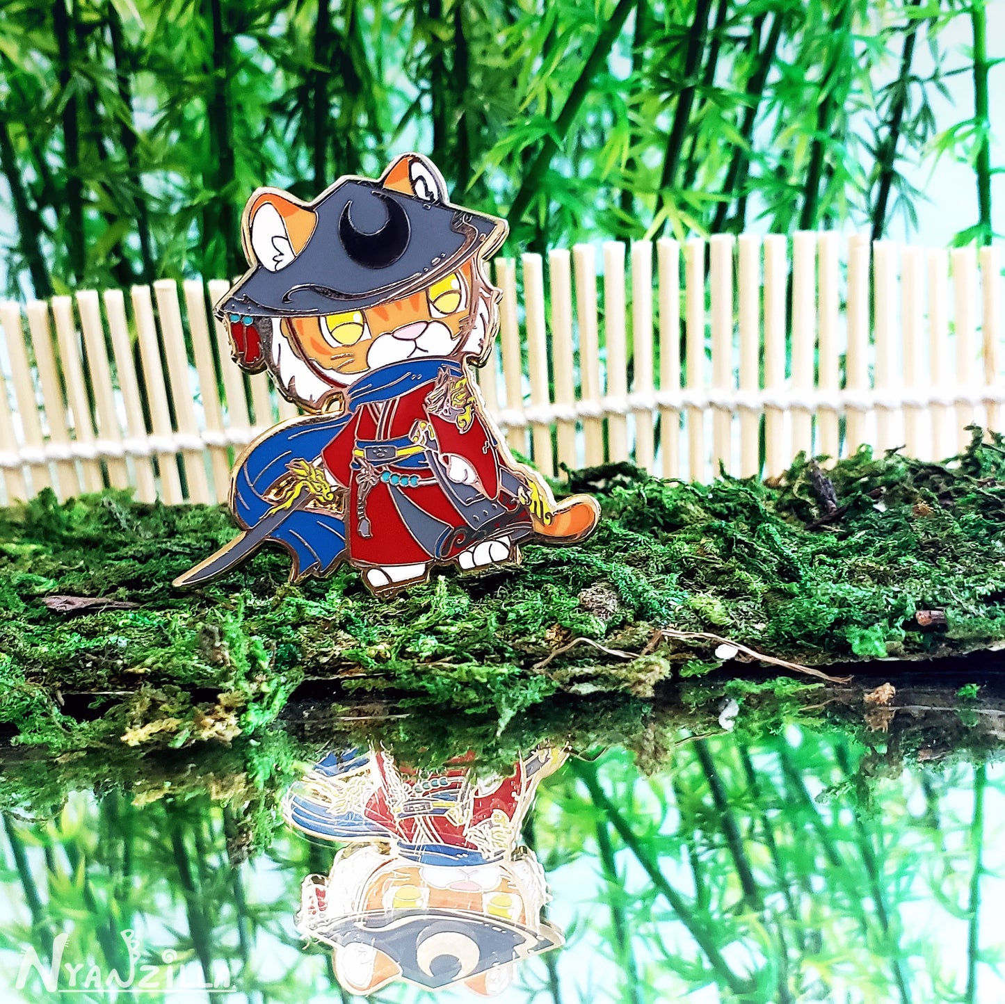 Warriors of Cute S1  Samurai Enamel Pin