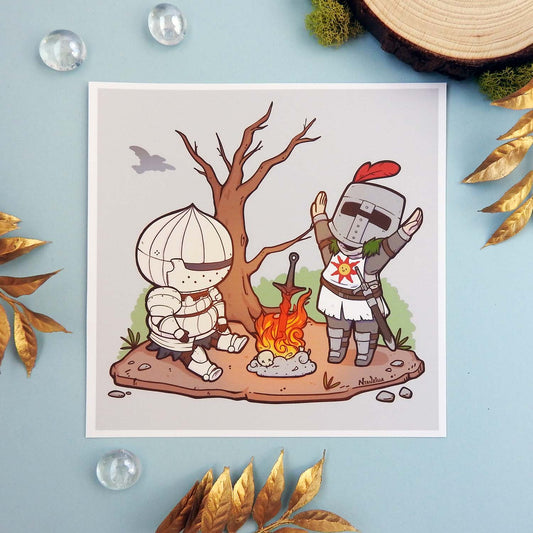 Praise the Sun Art Print