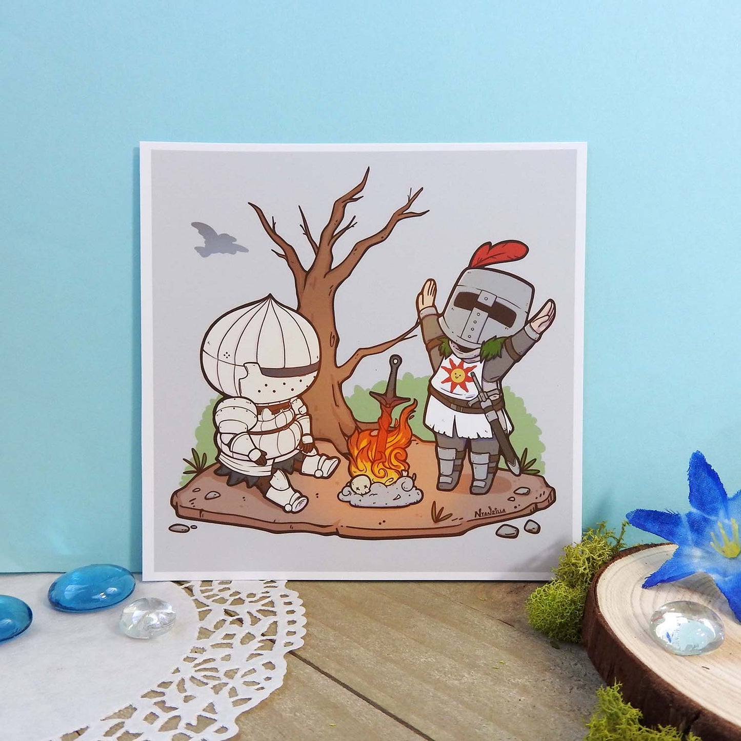 Praise the Sun Art Print