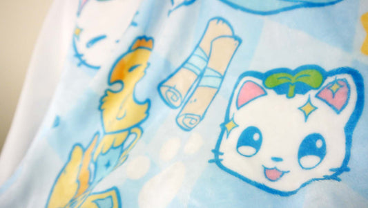 MADE TO ORDER: Warriors of Cute Little Adventurer Blanket