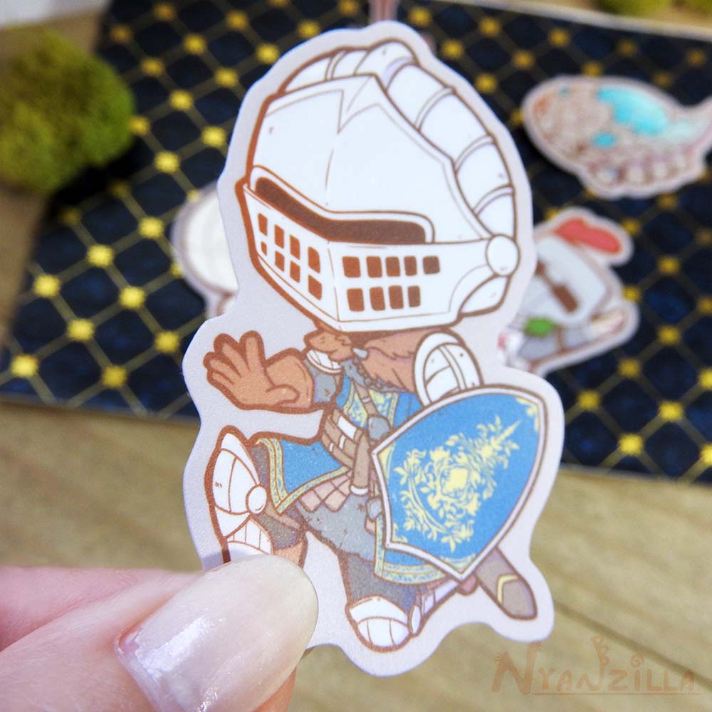 Bonfire Lit: Chibi Dark Souls Sticker Pack