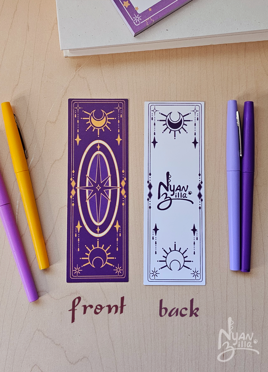 Arcane Library Tarot Laminated Bookmark