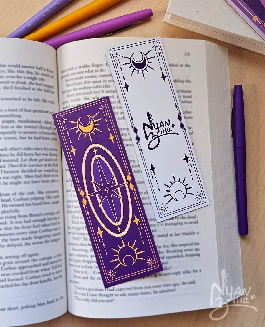 Arcane Library Tarot Laminated Bookmark