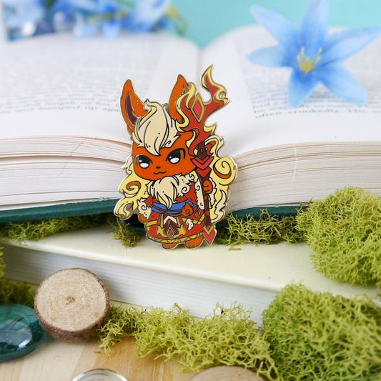 Elementalist Ember Mage Enamel Pin