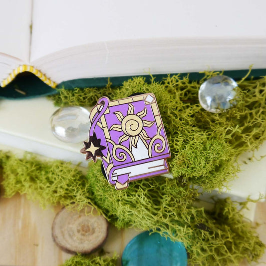 Elementalist Mystic Grimoire Mini Enamel Pin