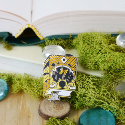 Elementalist Storm Caller Grimoire Mini Enamel Pin