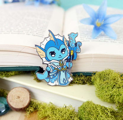 Elementalist Hydro Mage Enamel Pin