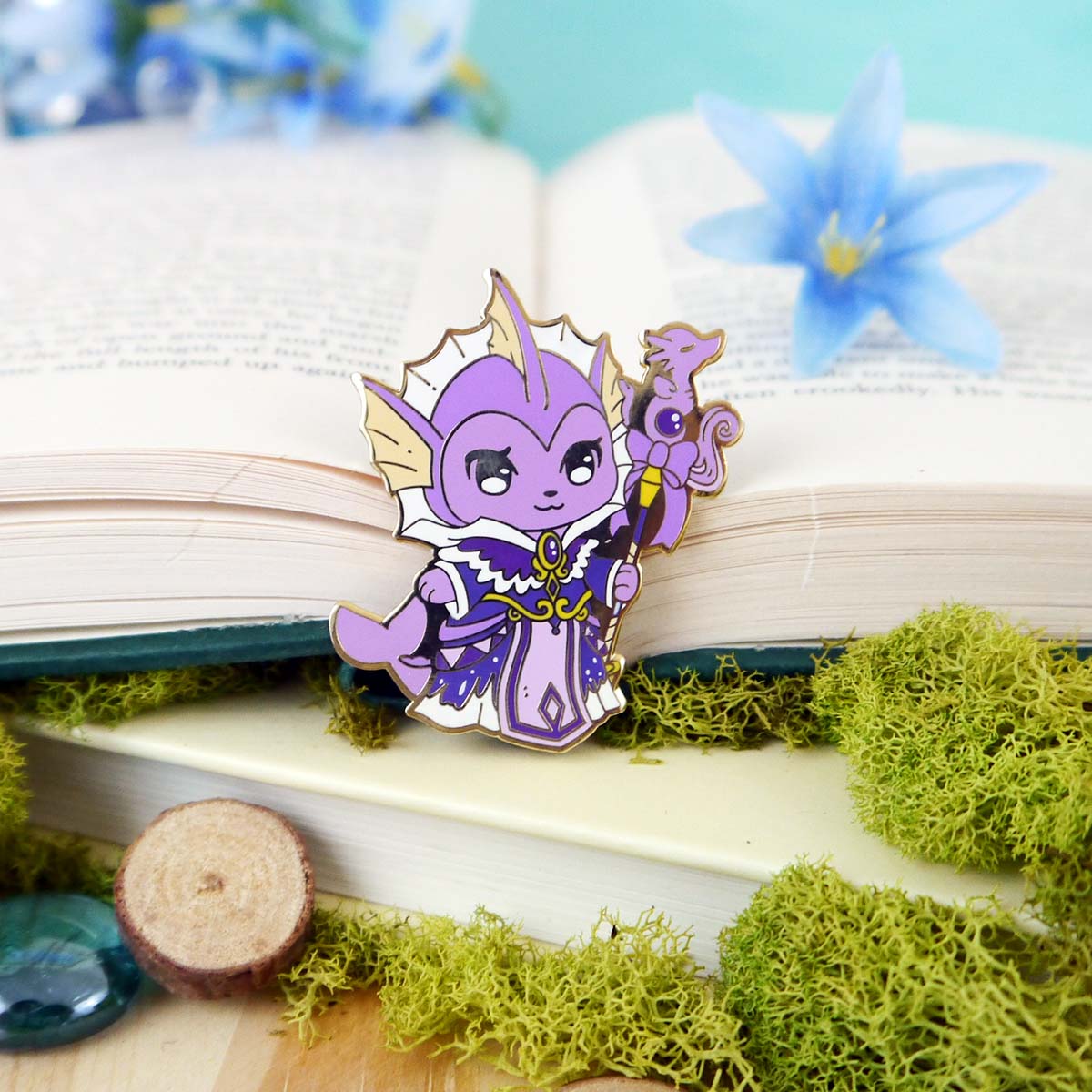 Elementalist Hydro Mage Shiny Ver. Enamel Pin