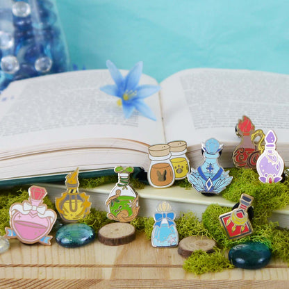 Elementalist Shadow Mage Potion Mini Enamel Pin