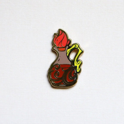 Elementalist Ember Mage Potion Mini Enamel Pin