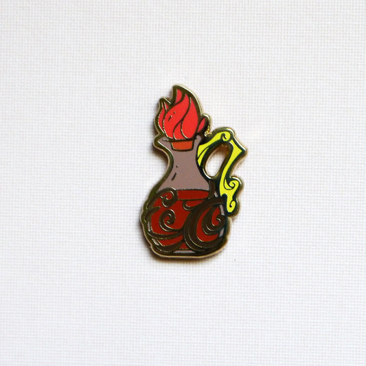 Elementalist Ember Mage Potion Mini Enamel Pin