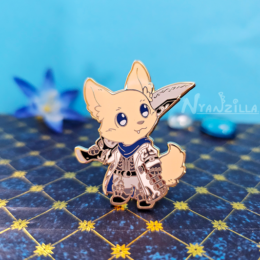 Warrior of Cute S1 Gunbreaker Enamel Pin