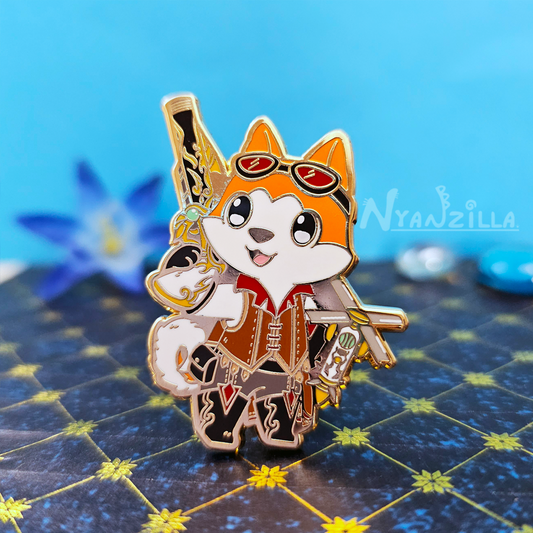 Warriors of Cute S1 Machinist Enamel Pin