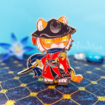 Warriors of Cute S1  Samurai Enamel Pin
