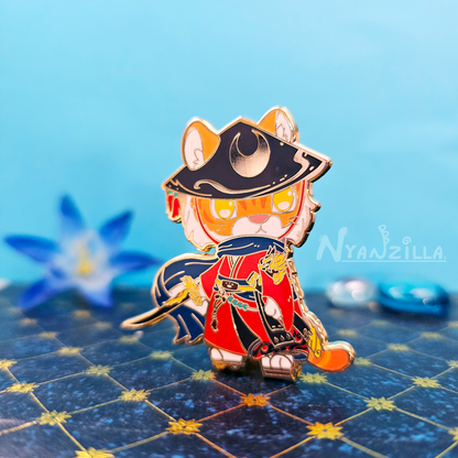 Warriors of Cute S1  Samurai Enamel Pin