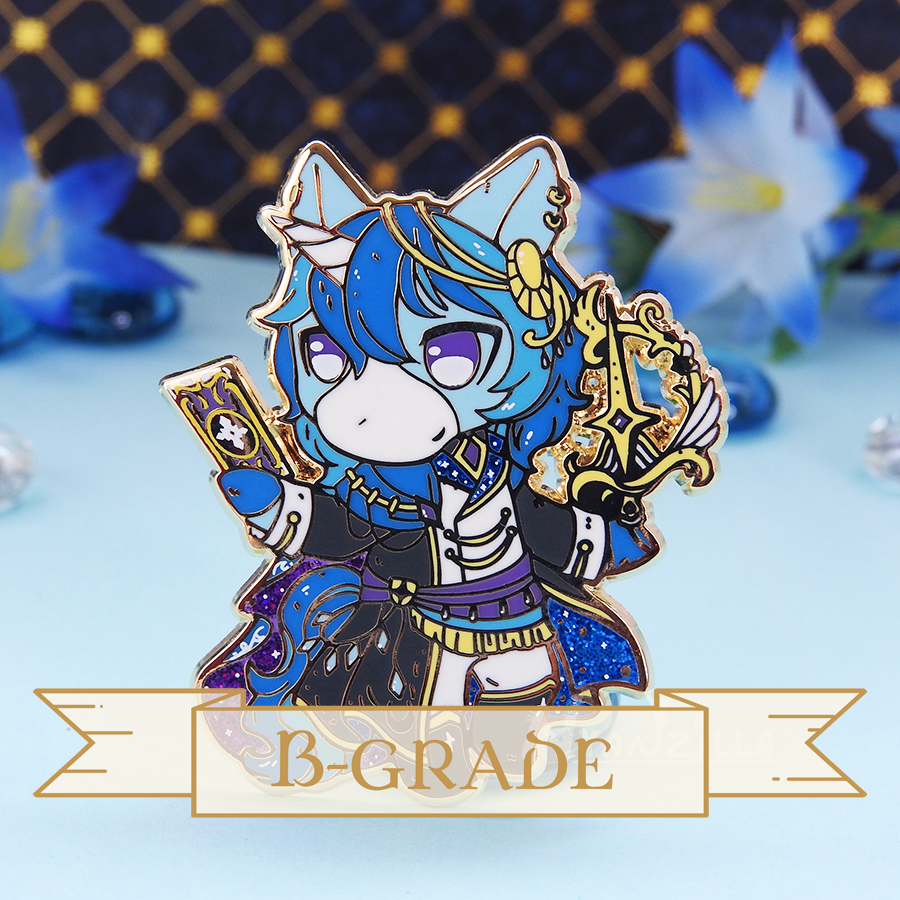 Warriors of Cute Regal Astrologian B-Grade Enamel Pin