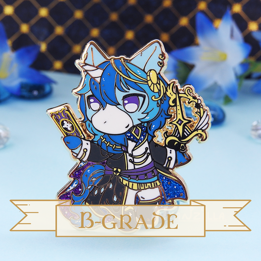 Warriors of Cute Regal Astrologian B-Grade Enamel Pin