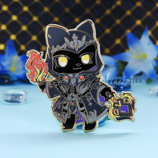 Warriors of Cute Season 2 Regal Black Mage Cat