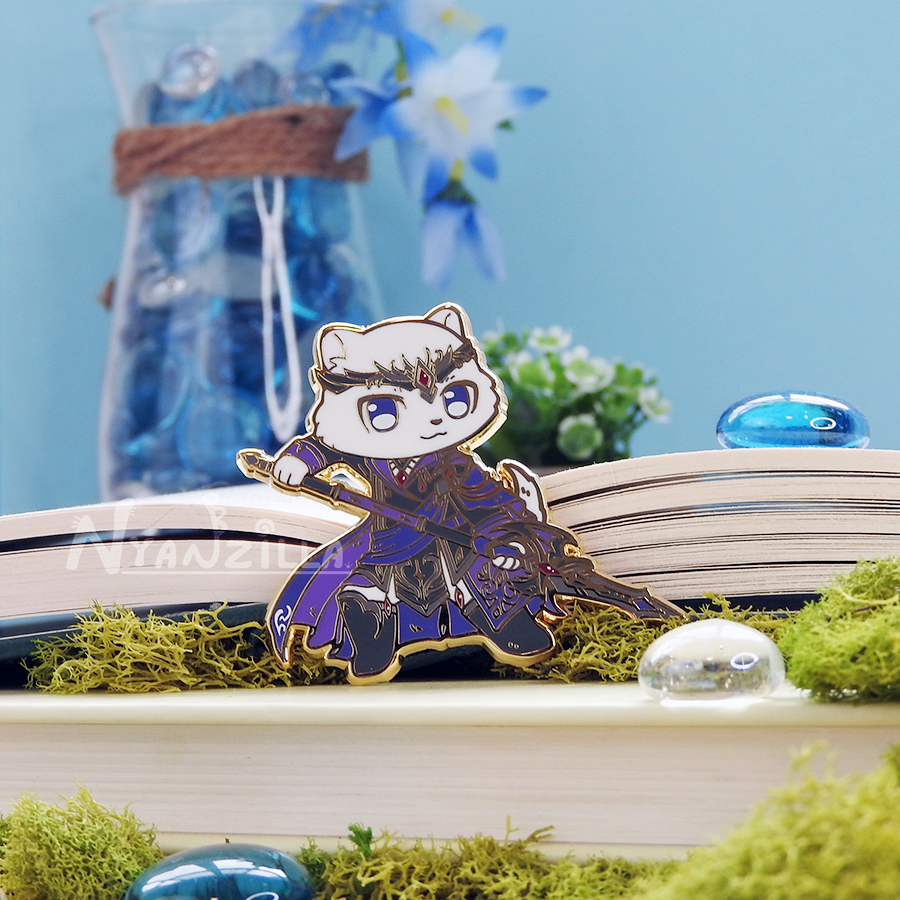 Warriors of Cute Regal Dragoon B-Grade Enamel Pin
