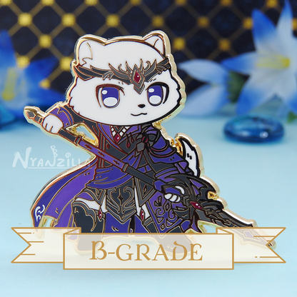 Warriors of Cute Regal Dragoon B-Grade Enamel Pin