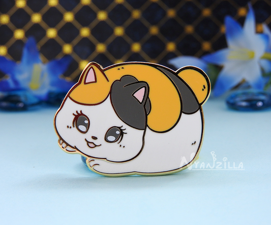 Fat Cat Minion Enamel Pin